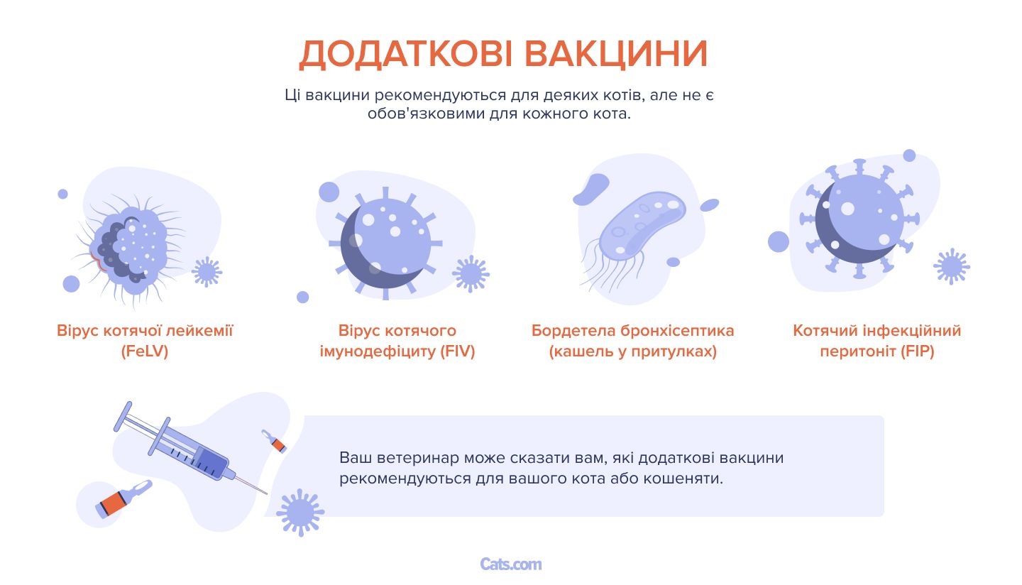 Неосновні вакцини включають
