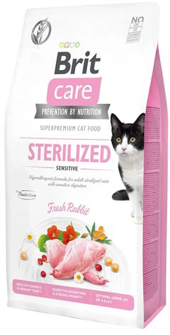 Brit Care Cat Grain Free Sterilized Sensitive Dry Food