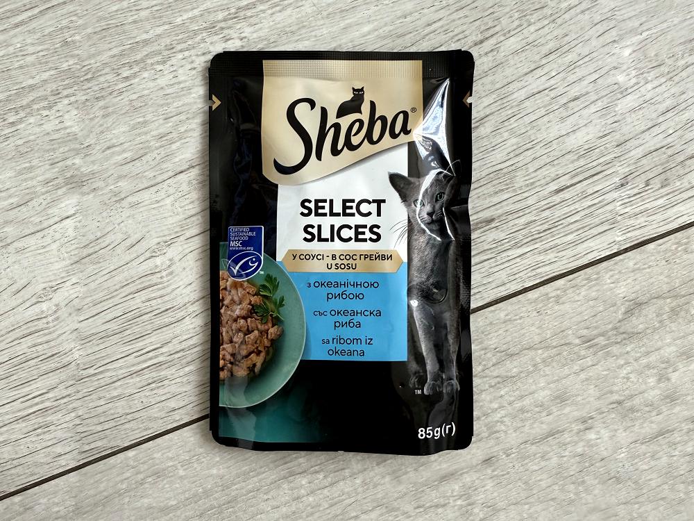 Sheba Select Slices with Ocean Fish in Sauce